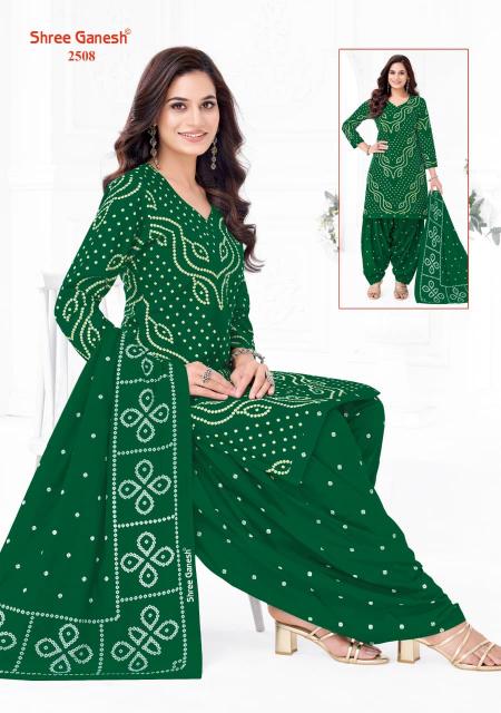 Shree ganesh bandhani vol 5 cotton dress material wholesale market in mumbai